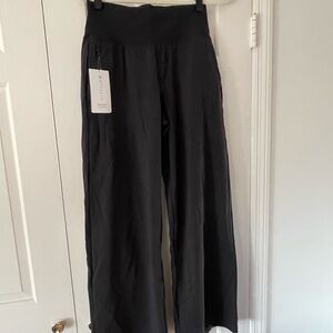 Athleta Black Wide-Leg Venice Pants